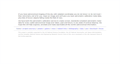 Desktop Screenshot of forum.astrometry.net